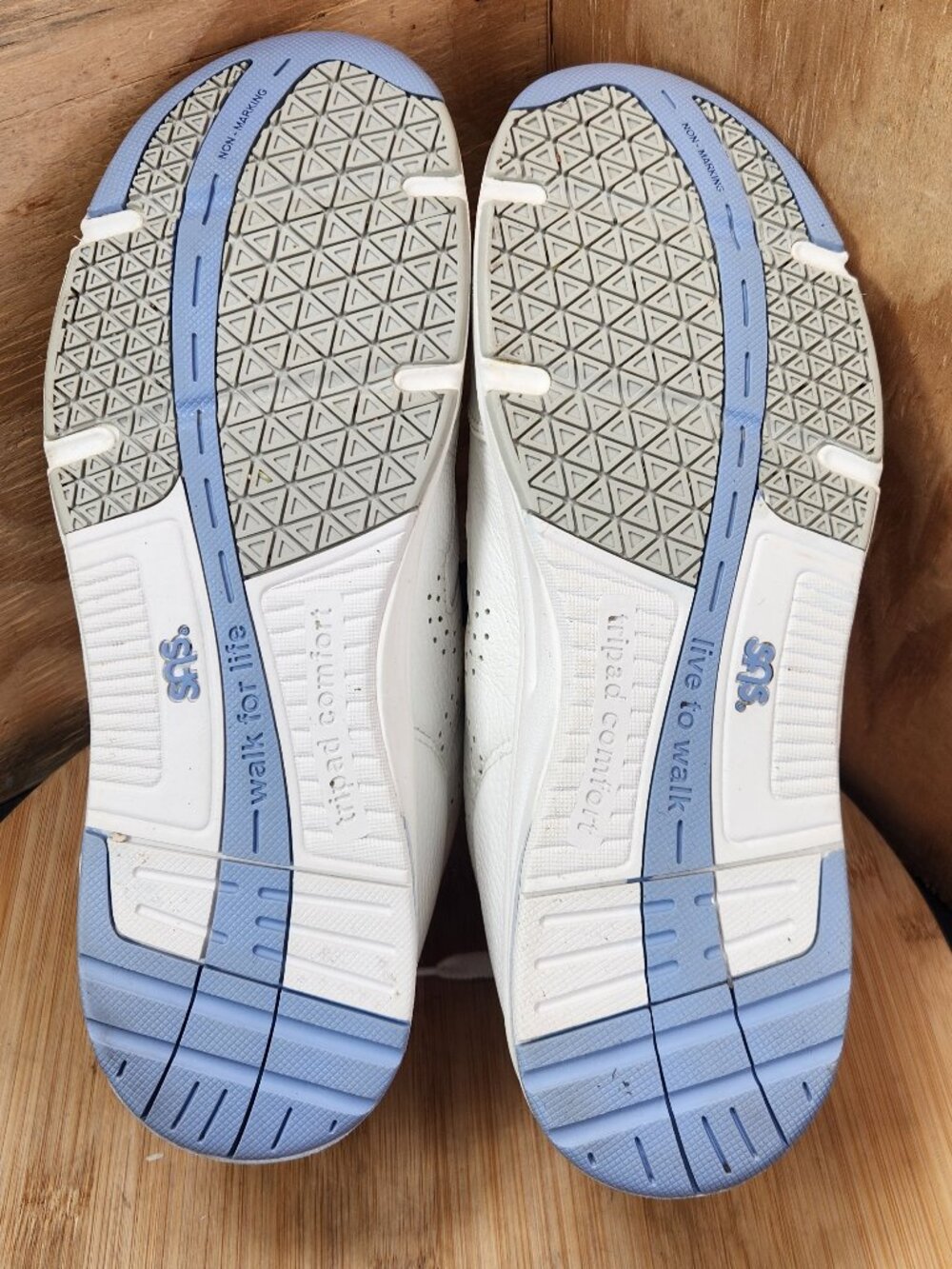 SAS Tripad Comfort Tour Womens White Leather Walking Shoes Sneakers Size 11.5 - Picture 8 of 9